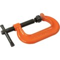 Dynamic Tools 3" Drop Forged C-Clamp, 0 - 3" Capacity D090002